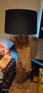 Mooie boomstam vloer lampen set van 2, Huis en Inrichting, Lampen | Vloerlampen, Ophalen, Gebruikt, Hout, 150 tot 200 cm