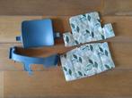 Tripp trapp babyset blauw met kussentje, Kinderen en Baby's, Kinderstoelen, Ophalen of Verzenden, Gebruikt, Meegroeistoel