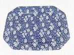 Burleigh - Blue Calico - Platter, Huis en Inrichting, Verzenden, Overige stijlen, Aardewerk, Schaal of Schalen