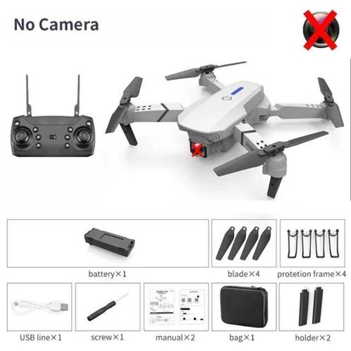 Mini Drone E88S 4K HD Dubbele Camera Opvouwbaar 360 Obstake, Audio, Tv en Foto, Drones, Nieuw, Verzenden