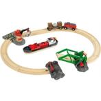 brio 33061 treinset bij de haven, Kinderen en Baby's, Speelgoed | Houten speelgoed, Ophalen of Verzenden, Gebruikt, Overige typen