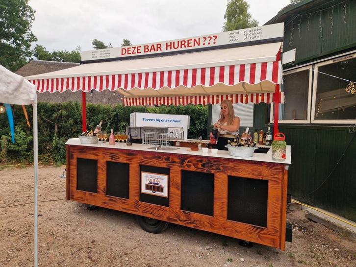 Mobiele feest bar te huur. Tap / Bar huren, Huis en Inrichting, Barren, Nieuw, Ophalen