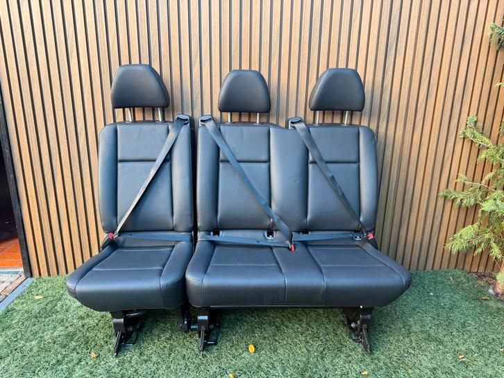 Mercedes Vito / V-Klasse / Viano bank 2+1 en 3-zits + rails, Auto-onderdelen, Interieur en Bekleding, Ophalen of Verzenden