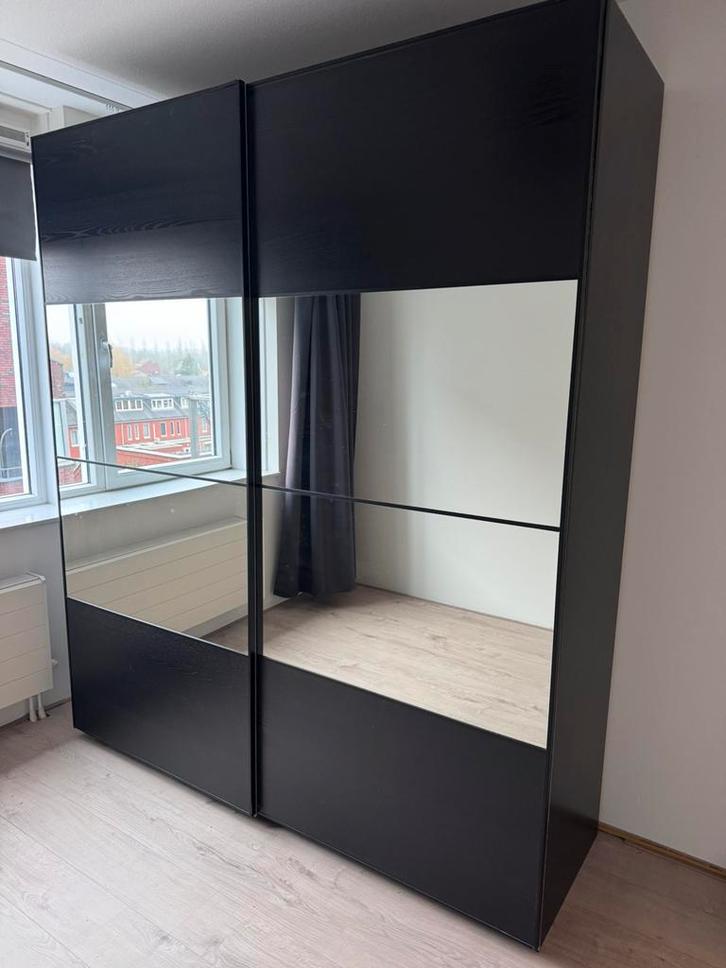 IKEA Pax kledingkast donkerbruin 200x236x60, Huis en Inrichting, Kasten | Kledingkasten, Zo goed als nieuw, 200 cm of meer, 50 tot 75 cm