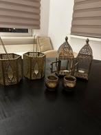 Mooie Oosterse kaarsenhouders, Huis en Inrichting, Woonaccessoires | Kandelaars en Kaarsen, Ophalen of Verzenden, Zo goed als nieuw