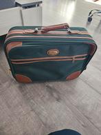 GROENE Vintage koffer - handbagage, Ophalen of Verzenden, Zo goed als nieuw