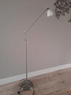 Moderne verstelbare rvs leeslamp dimbaar., Ophalen, Modern strak, Zo goed als nieuw, Metaal