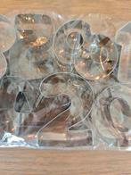 Nieuw: Bakvormpjes nummers cijfers 7 cm, Hobby en Vrije tijd, Taarten en Cupcakes maken, Ophalen of Verzenden, Nieuw, Taarten