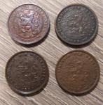 Halve centen Gulden 1906-1936, Postzegels en Munten, Munten | Nederland, Verzenden, Koningin Wilhelmina, 1 cent, Losse munt
