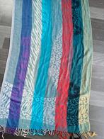 Sjaal sjaaltje shawl gekleurd, Kleding | Dames, Mutsen, Sjaals en Handschoenen, Ophalen of Verzenden, Zo goed als nieuw, Maat 46/48 (XL) of groter