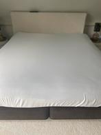 Optidee Hoeslaken 180x200 Wit - Glad, Gebruikt, Tweepersoons, Ophalen of Verzenden, Wit