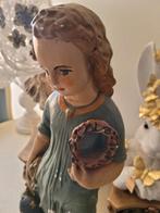 Antiek 45 cm hoog St Janneke beeld nr 1, Antiek en Kunst, Antiek | Religie, Ophalen of Verzenden