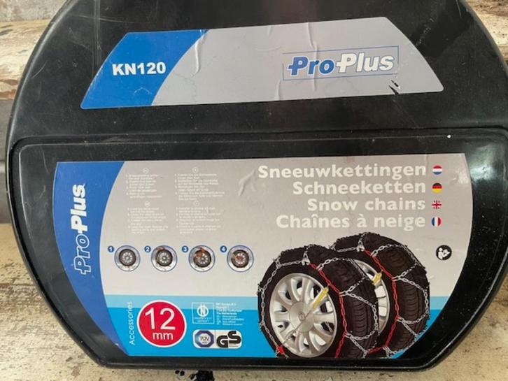 Sneeuwkettingen ProPlus KN120 (12 mm R15-R18), Auto diversen, Sneeuwkettingen, Nieuw, Ophalen