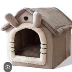 Leuk nieuw kat of hondenhuisje !!, Dieren en Toebehoren, Hondenhokken, Ophalen, Zo goed als nieuw, Minder dan 75 cm, Minder dan 65 cm