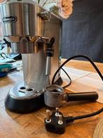 DeLonghi Koffiemachine - Espresso, Afneembaar waterreservoir, Gebruikt, Espresso apparaat, Gemalen koffie
