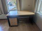 Bureau met ladekast, Huis en Inrichting, Bureaus, Ophalen, Zo goed als nieuw, Bureau