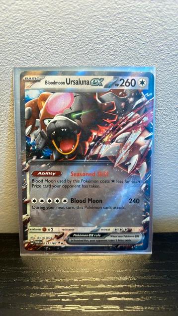 Bloodmoon Ursaluna EX 141/167 twilight masquerade beschikbaar voor biedingen
