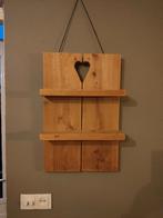 Houten Wandrek met Hart, Huis en Inrichting, Woonaccessoires | Wandplanken en Boekenplanken, Ophalen of Verzenden, Zo goed als nieuw