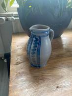Vintage Aardewerk Kan/Vaas Blauw Decor, Antiek en Kunst, Antiek | Keramiek en Aardewerk, Ophalen of Verzenden