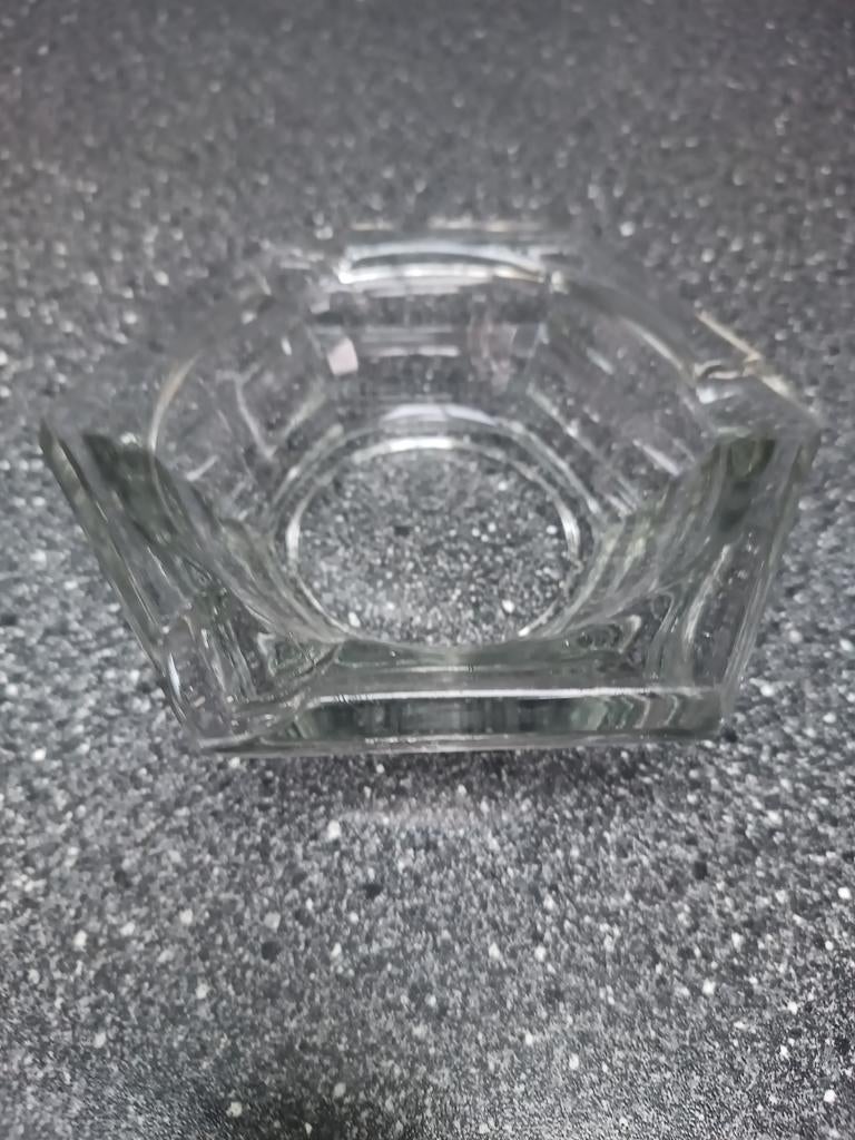 Glazen Asbak Lombok - Vintage Design, Verzamelen, Ophalen of Verzenden, Gebruikt