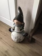 Kabouter sneeuwman voor buiten van steen 68 cm hoog, Diversen, Kerst, Ophalen, Gebruikt