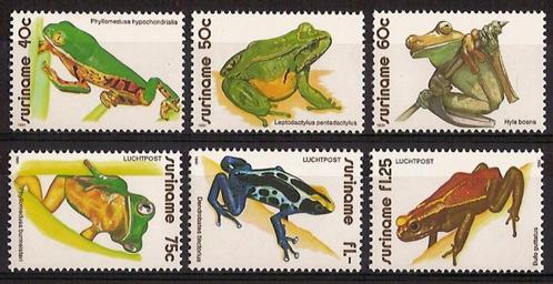 Suriname 259/64 postfris Kikkers 1981, Postzegels en Munten, Postzegels | Suriname, Postfris, Ophalen of Verzenden