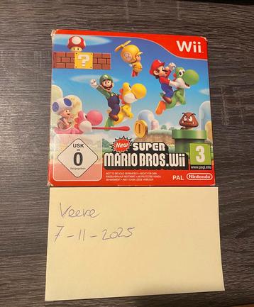 New Super Mario Bros. Wii beschikbaar voor biedingen