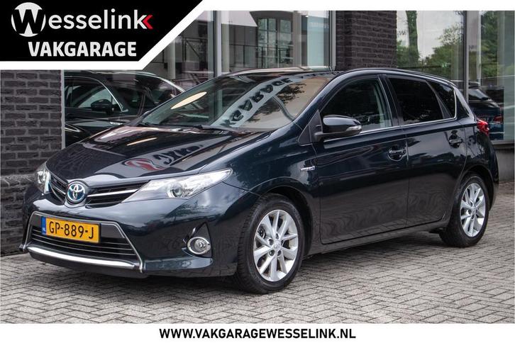 Toyota Auris 1.8 Hybrid Lease - Trekhaak | zuinige hydride, Auto's, Toyota, Bedrijf, Te koop, Auris, ABS, Achteruitrijcamera, Airbags