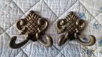 2 vintage wandhaken, Wandhaken, Nieuw, Ophalen of Verzenden, Minder dan 100 cm