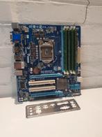 Socket 1155 Moederbord + 16GB RAM - Gigabyte GA-B75M-D3H, Computers en Software, Moederborden, DDR3, Ophalen of Verzenden, Zo goed als nieuw