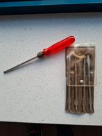 Retro schroevendraaier set, Caravans en Kamperen, Ophalen of Verzenden, Zo goed als nieuw