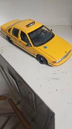 Gele Taxi Modelauto, Hobby en Vrije tijd, Modelauto's | 1:18, Ophalen, Zo goed als nieuw, Auto, Overige merken
