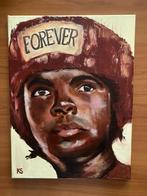 Olieverf schilderij - Muhammad Ali, Minder dan 50 cm, Nieuw, Ophalen of Verzenden, Schilderij