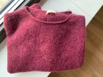 BoeBou alpaca Trui - Kersenrood - Zo goed als nieuw, Ophalen of Verzenden, Zo goed als nieuw, Maat 38/40 (M), Rood