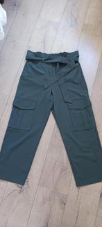 3 kwart cargo broek Studio Anneloes, legergroen, mt 36, Studio Anneloes, Verzenden, Zo goed als nieuw, Driekwart