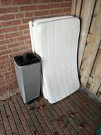 Inklapbaar bedje 120x60 en 3 matrasjes, Ophalen, Gebruikt, Reisbedje