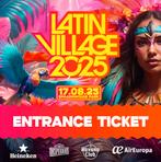 Latin Village Kaarten X 2, Tickets en Kaartjes, Evenementen en Festivals, Twee personen