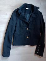 BLAZER ZWART MT 38, Ophalen of Verzenden, Zo goed als nieuw, Maat 38/40 (M), Zwart