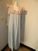 Antik Batik maxi dress hemels blauw gehaakt deel Nieuw 40