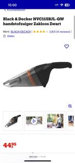 Kruimeldief Black & Decker handstofzuiger, Ophalen, Gebruikt, Kruimeldief, Minder dan 1200 watt