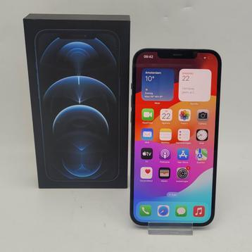 Apple iPhone 12 Pro Max 512GB Accu 77 iOS 18 | Blauw - In Ne beschikbaar voor biedingen