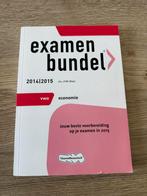 Examenbundel Economie VWO 2014/2015, Ophalen of Verzenden, Gelezen, VWO, Economie