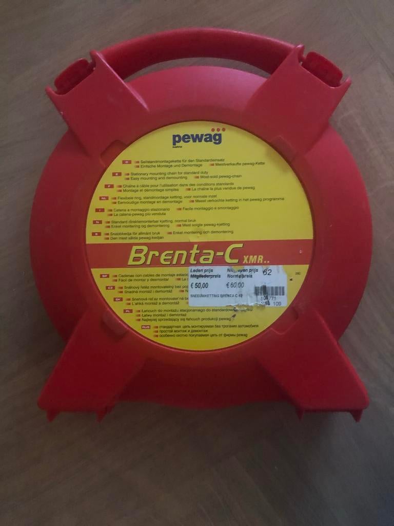 Pewag Brenta-C XMR 62 Sneeuwkettingen, Auto diversen, Sneeuwkettingen, Ophalen, Nieuw
