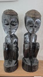 Afrikaanse beelden  +/- 50 cm hoog, Huis en Inrichting, Woonaccessoires | Overige, Ophalen