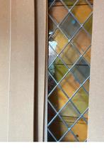Deur binnendeur glas in lood pastel, Doe-het-zelf en Verbouw, Glas in lood, Ophalen of Verzenden, Zo goed als nieuw