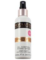Makeup Revolution Pro Fix Oil Control Fixing Spray 100 ml., Ophalen of Verzenden, Nieuw, Gehele gezicht, Make-up