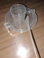 Verfbakje maatbeker en kwast voor haarverf, Ophalen, Nieuw, Ogen