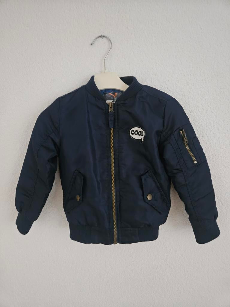 Leuke blauwe kinder bomberjack maat 98, Ophalen of Verzenden, Zo goed als nieuw, Cool Club, Jongen