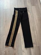 Adidas broek maat s zwart met gouden strepen, Zwart, Ophalen of Verzenden, Zo goed als nieuw, Maat 36 (S)