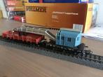 Märklin hijskraan 4611.4 (315/2) + platte wagen 4423, Wisselstroom, Gebruikt, Wagon, Ophalen of Verzenden
